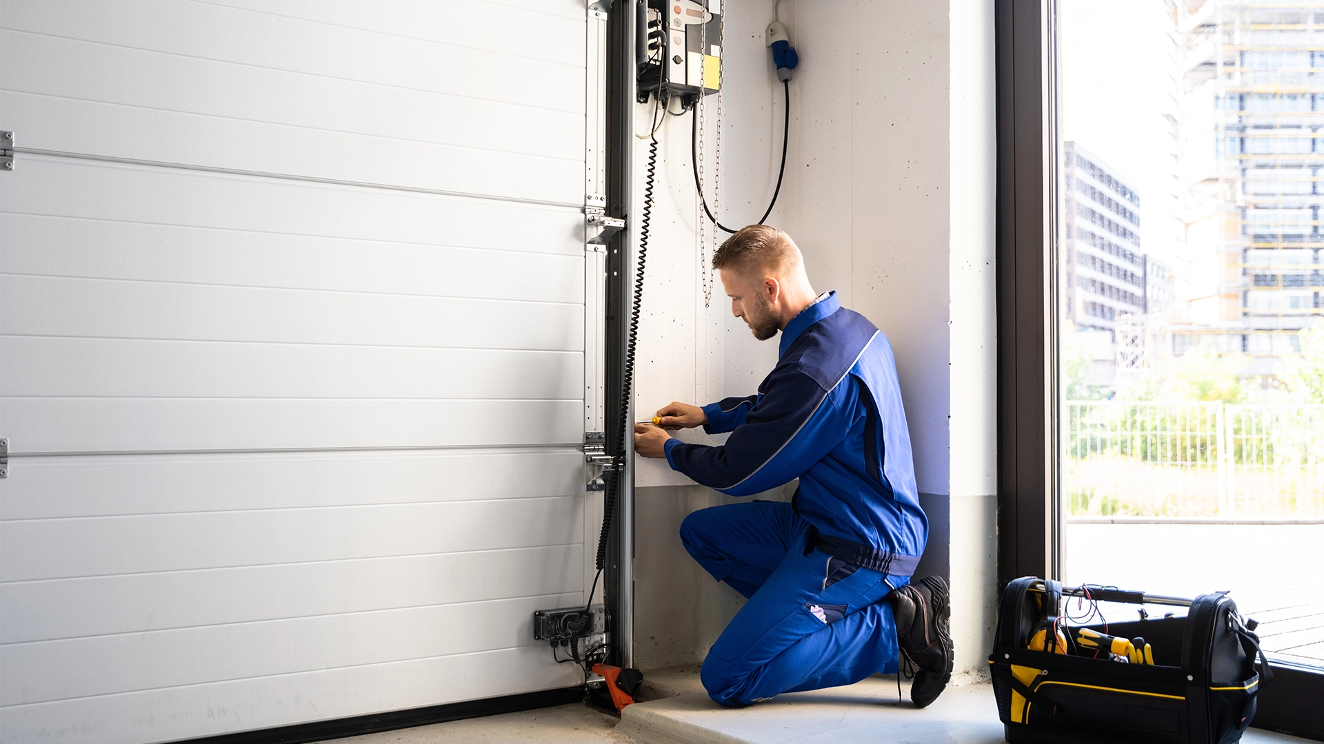 How often do my garage doors need professional service